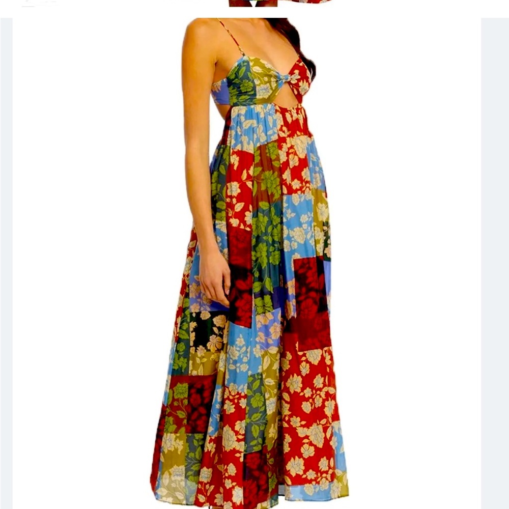 BEC + BRIDGE WOODSTOCK PATCHWORK DRESS